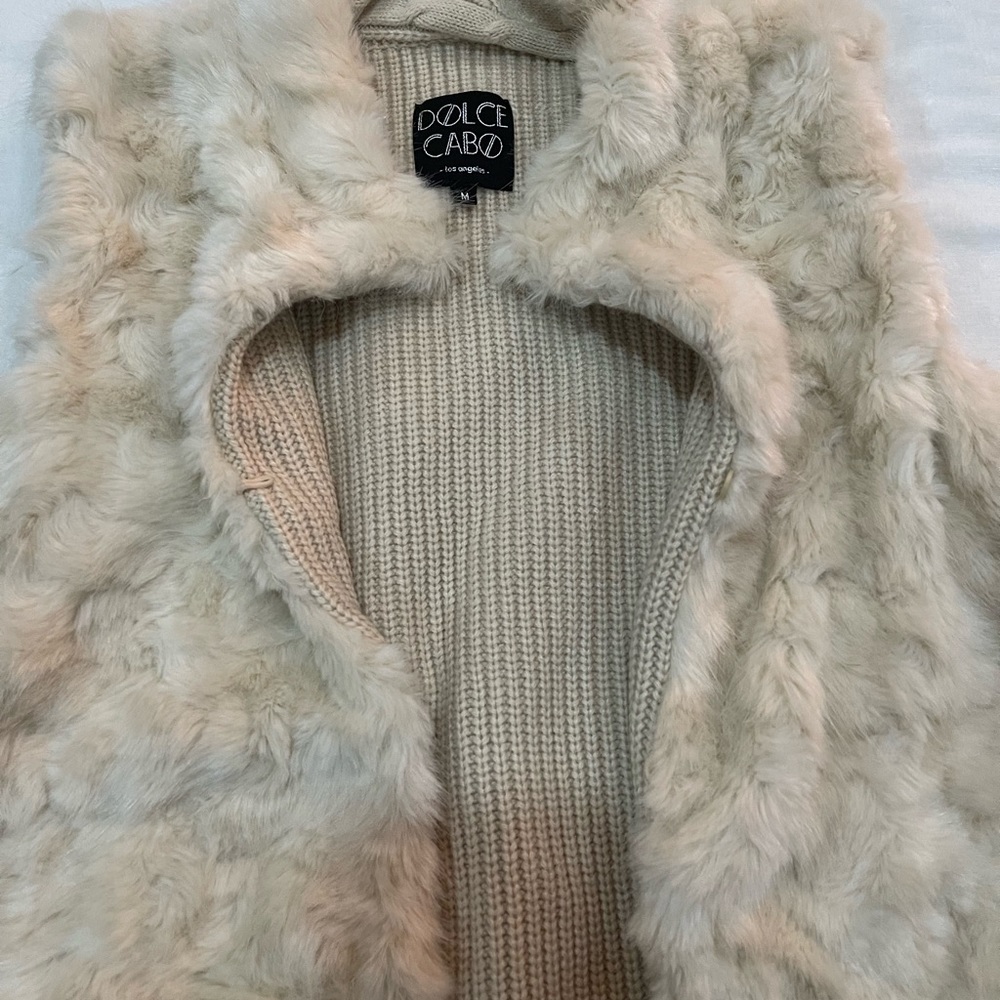 🔥Dolce Cabo Faux Fur Vest🔥